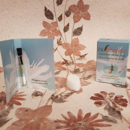 Trio Découverte fondant parfumé, savon naturel et parfums aromathérapie